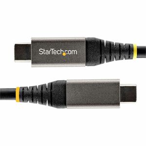 StarTech.com 20" 50cm USB C Cable 10Gbps, USB 3.1 Type-C Cable, 5A/100W, DP Alt Mode, USB-C Cord for USB-C Laptop/Phone/De