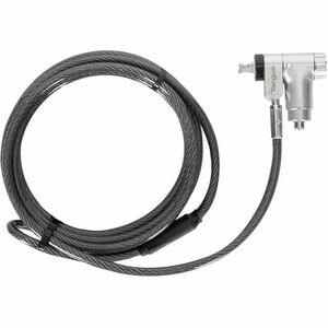 Targus DEFCON ASP95MKGLX-25 Cable Lock For Notebook, Docking Station, Monitor - 1.98 m Cable - Patented T-bar/Master Keyed