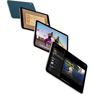 Apple iPad Air (5th Generation) A2588 Tablet - 10.9" - Apple M1 - 8 GB - 64 GB Storage - iPadOS 15 - Starlight - M1 Octa-c