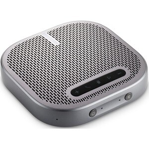 ViewSonic VB-AUD-201 Portable Wireless Conference Speakerphone with 360 Omnidirectional Sound Pickup, Reverse Charging, Bl