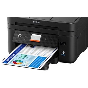 Epson® WorkForce® WF-2960 Color Inkjet All-In-One Printer - Copier/Fax/Printer/Scanner - 14 ppm Mono/7.5 ppm Color Print -