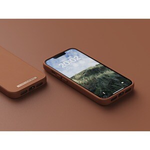 Funda Njord - para Apple iPhone 14 Smartphone - Cognac - Resistente a Caídas, Resistencia a arañazos, Antipolvo - Piel
