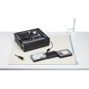 ESD Matte, Elektronikreparatur Antistatikmatte, Antistatische Matte/Tischmatte, lösbarer Erdungskabel mit Krokodilklemme -