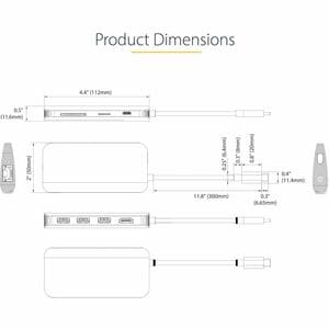 StarTech.com Docking Station - for Tablet PC, Notebook - Memory Card Reader - microSD, SD, SDHC, SDXC - 100 W Power Supply