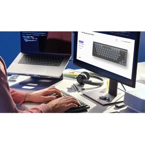 Logitech MX Mechanical Tastatur - Kabellos Konnektivität - Niederländisch - QWERTZ Layout - Graphit - Mechanisch/MX Keyswi