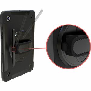 CTA Digital Carrying Case for 26.7 cm (10.5") Samsung Galaxy Tab A8 Tablet, Stylus - Drop Resistant, Impact Resistant - Ha
