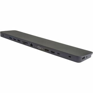 V7 DOCKUCPT01 USB Tipo C Estação de ancoragem - Capacidade de carregamento - Leitor de cartão de memória - SD, microSD, Mu