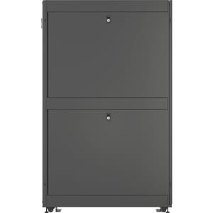VERTIV VR 42U Gabinete de rack para Servidor, Painel de ligação, Interruptor LAN - 600 mm Largura de rack x 1215 mm Profun