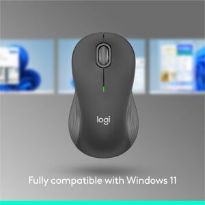 Logitech Signature M550 L Full Size Wireless Mouse - For Large Sized Hands, 2-Year Battery, Silent Clicks, Bluetooth, Grap