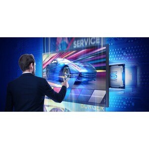 Samsung QM55B-T Digital Signage Display - 55" LCD - Vertical Alignment (VA) - Touchscreen - 24 Hours/7 Days Operation Cort