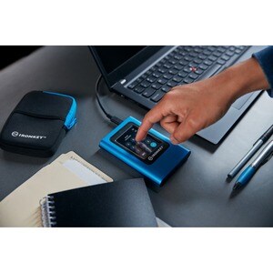 Kingston Vault Privacy 80 IKVP80ES/960G 960 GB Portable Solid State Drive - External - Smartphone, Desktop PC Device Suppo