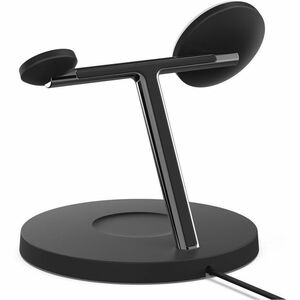 Belkin BoostCharge Pro Induktionsladegerät - Schwarz - für Smartwatch, iPhone, AirPod, Kopfhörer - MagSafe-Technologie, Ma