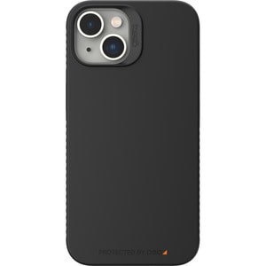 gear4 Rio Hülle für Apple iPhone 14 Smartphone - Strukturierte Griffflächen - Schwarz - Softtouch, Texturiert - Sturzsiche