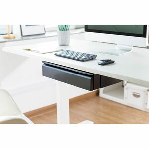Digitus Schublade - 5 kg Belastbarkeit - 513 mm Breite x 480 mm Tiefe x 108 mm Höhe - Stahl - Mattschwarz - 1 - Stabil