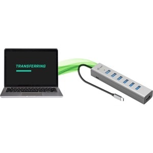 i-tec USB-Hub - USB 3.2 (Gen 1) Typ C - Tragbar - 7 Total USB Port(s) - Windows, iPadOS, Linux, Mac, Android, ChromeOS