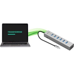Hub USB i-tec - USB 3.2 (Gen 1) Tipo C - Portatili - 7 Total USB Port(s) - Windows, iPadOS, Linux, Mac, Android, ChromeOS