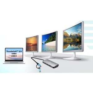 Docking station i-tec USB Tipo C per Computer portatile, Tablet, Monitor - Lettore schede di memoria - SD, microSD - 100 W