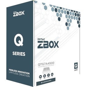 Zotac ZBOX QTG7A4500 Barebone System - Core i7 11th Gen i7-11800H 2.30 GHz Octa-core (8 Core) - Intel Chip - 64 GB DDR4 SD