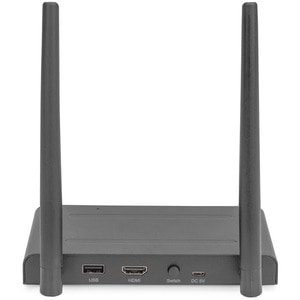 Assmann DS-55321 KVM Extender - Wireless - 1 Computer(s) - 1 Local User(s) - 1 Remote User(s) - 200 m Range - 4K - 2 x USB