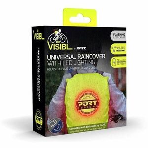 Port Rain Cover - Supports Backpack - 655 mm Height x 800 mm Width x 7 mm Depth - Water Resistant, Strap Closure, Water Pr