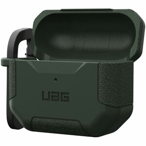 Urban Armor Gear Scout Rugged Charging Case Apple AirPods (Gen 3) - Olive Drab - Drop Resistant, Shock Resistant, Scratch 