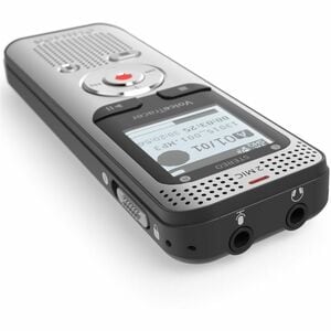 Philips VoiceTracer DVT2050 Audio Recorder - [Built-in ]Microphone, Speaker, FM Radio - 8 GB Flash Memory - SD, microSD Su