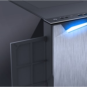 Aorus C300 GLASS Computer Case - Micro ATX, ATX Motherboard Supported - Mid-tower - Steel, Plastic, Tempered Glass - Black