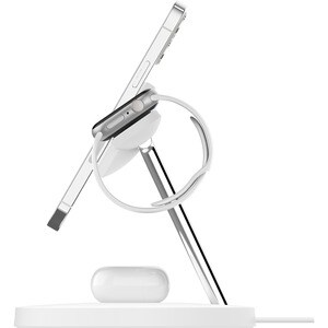 Belkin BoostCharge Pro 3-in-1 Wireless Charger with Official MagSafe Charging 15W - Input connectors: USB