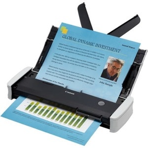 Canon imageFORMULA R10 Sheetfed Scanner - 600 dpi Optical - 12 ppm (Mono) - 9 ppm (Color) - Duplex Scanning - USB