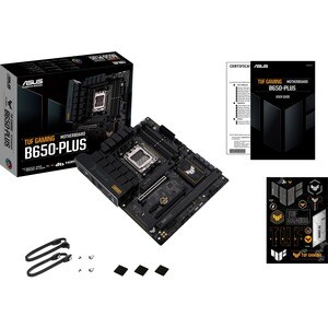 TUF B650-PLUS Gaming Desktop Motherboard - AMD B650 Chipset - Socket AM5 - ATX - Ryzen 7 Processor Supported - 128 GB DDR5