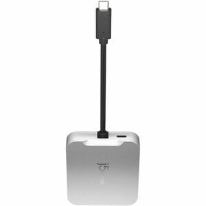 j5create Elite JCD391-N 5 Port(s) USB Type C Docking Station for Notebook, Keyboard, Mouse, Flash Drive, TV, MacBook - Cha