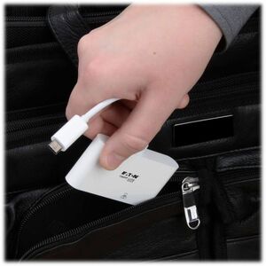 Tripp Lite series U444-06N-HGU-C USB-Typ C Docking Station für Desktop-PC, Tablet-PC, Notebook - 2 x USB-Anschlüsse - 2 x 