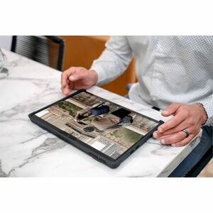 STM Goods Dux Shell Rugged Case for Microsoft Surface Pro 9, Surface Pro 10, Surface Pro 11 Tablet - Black - Drop Resistan