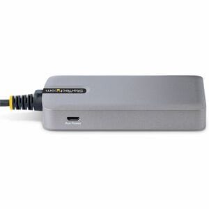 StarTech.com USB/Ethernet-Hub - USB 3.2 (Gen 1) Typ C - Tragbar - Grau - UASP-Support - 3 Total USB Port(s)1 Netzwerk (RJ-