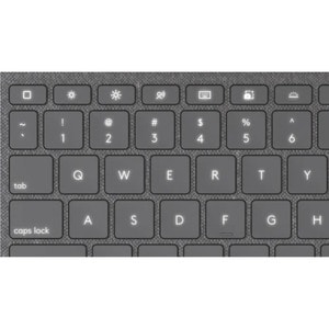 Logitech Combo Touch Keyboard/Cover Case Apple iPad (10th Generation) Tablet - Oxford Gray - Scrape Resistant, Bump Resist