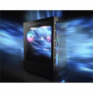 COUGAR Duoface RGB CGR-5ZD1B-RGB Gabinete para computadora gamer - Mini ITX, Micro ATX, ATX, EATX, SSI CEB Placa base admi