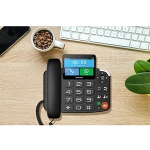 Telefono IP MaxCom COMFORT MM42D - A filo - senza filo - Wi-Fi - VoLTE