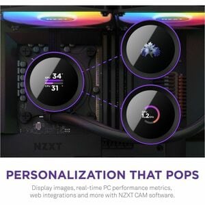 NZXT Kraken Elite 360 RL-KN36E-B1 1 pc(s) Cooling Fan/Radiator/Water Block/Pump - Processor, Computer Case - 120 mm Maximu