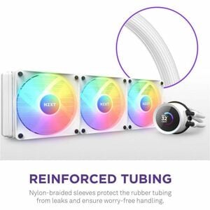 NZXT Kraken 360 RGB RL-KR360-W1 1 pc(s) Cooling Fan/Radiator/Water Block/Pump - Processor, Computer Case - 120 mm Maximum 