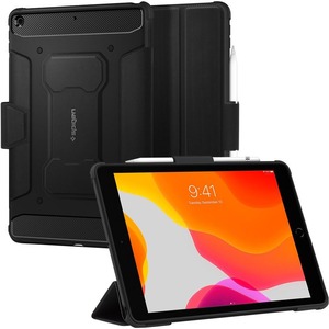 Spigen Rugged Armor Pro Rugged Carrying Case for 25.9 cm (10.2") Apple iPad (8th Generation), iPad (7th Generation) Tablet