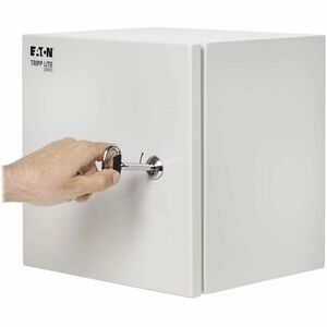 Eaton Tripp Lite Series SmartRack Outdoor Industrial Enclosure with Lock - NEMA 4, Surface Mount, Metal Construction, 12 x