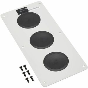 Tripp Lite series SmartRack Cable Gland Plate for NEMA-Rated Enclosure Cabinets, 3 Ports (2 in.) - Cable Gland Plate - Met