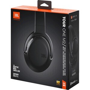 JBL Tour One M2 Wireless Over-ear Noise Cancelling Headphone - Google Assistant - Stereo - Mini-phone (3.5mm) - Wired/Wire