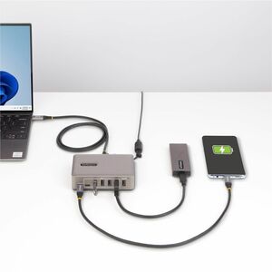 StarTech.com 10-Port USB-C Hub, 8x USB-A + 2x USB-C, Self-Powered w/ 65W Power Supply, USB 3.1 10Gbps Desktop/Laptop USB H
