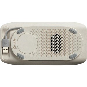 Teléfono con altavoz Plantronics Sync 20 - Negro, Plata - USB - Micrófono - USB, Batería - De Escritorio