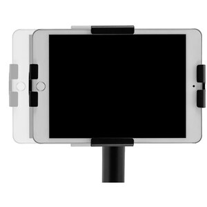 Neomounts Floor Mount for Tablet - Black - Height Adjustable - 1 Display(s) Supported - 20.1 cm to 27.9 cm (11") Screen Su