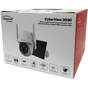 Gyration Cyberview Cyberview 3020 3 Megapixel Indoor/Outdoor Network Camera - Color - White - 32.81 ft Infrared/Color Nigh