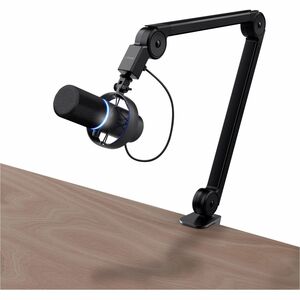 MikrofonTrust Onyx - Kabelgebunden - Kondensator - Schwarz - Kardioide - 1,80 m - USB Typ-A - Tischhalterung, Dämpferbrück