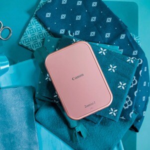 Canon Zoemini 2 Zero-Ink-Drucker - Farbe - Tragbar - Rose Gold - 314 x 500 dpi Druckauflösung - Bluetooth - USB - Integrie
