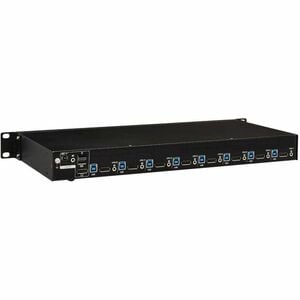 Tripp Lite series B024-DPU08 KVM Switchbox - TAA Compliant - 8 Computer(s) - 4096 x 2160 - 50 Hz, 60 Hz - 10 x USB - 8 x D